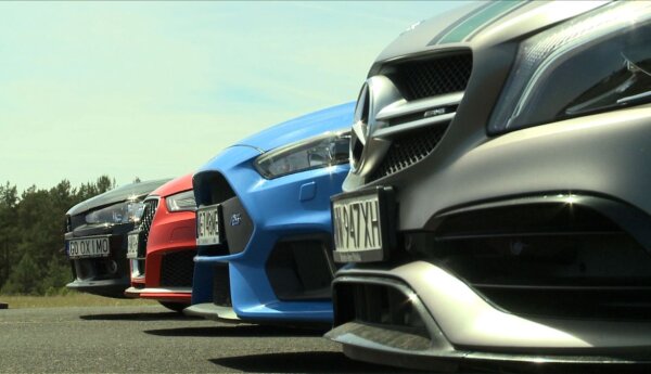 A 45 AMG, RS3 czy Focus RS?